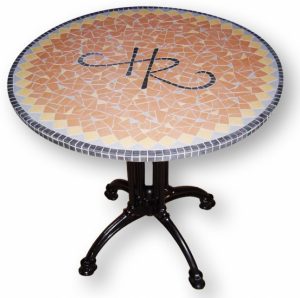 Mozaiek Tafel Initialen