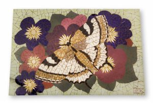 Mozaiek Schilderij Vlinder
