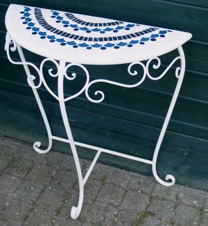 Mozaïek wandtafel Lentebui