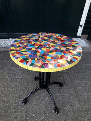 Mozaiek Tafel Kleurrijk