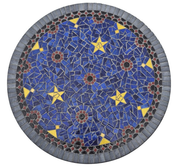 Mozaïekbijzettafeltje Starry Starry Night - Afbeelding 2