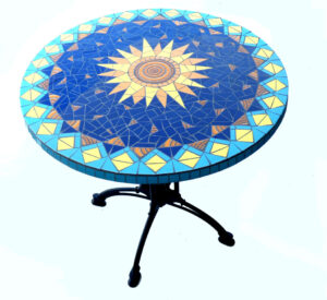 Mozaïektafel Sleeping Sun