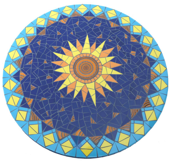 Mozaïektafel Sleeping Sun - Afbeelding 2