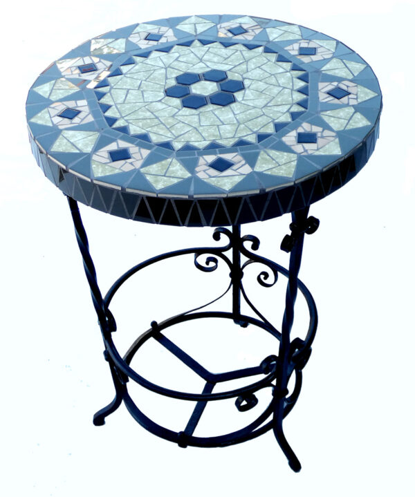 Mozaïekbijzettafel Geometrisch