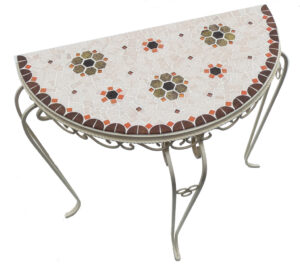 Mozaïekbijzettafeltje drie-eenheid