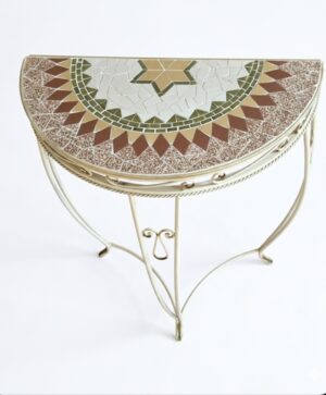 Mozaïekbijzettafeltje Table Élégante